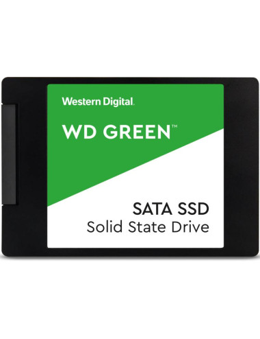 SSD|WESTERN DIGITAL|Green|2TB|SATA|Read speed 545 MBytes/sec|2,5"|MTBF 1000000 hours|WDS200T2G0A