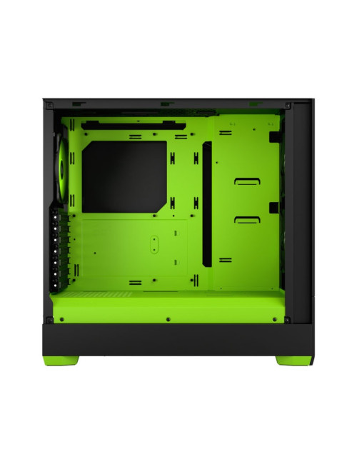 Fractal Design Pop Air RGB Green Core TG Clear Tint, ATX, mATX, Mini ITX, Power supply included No