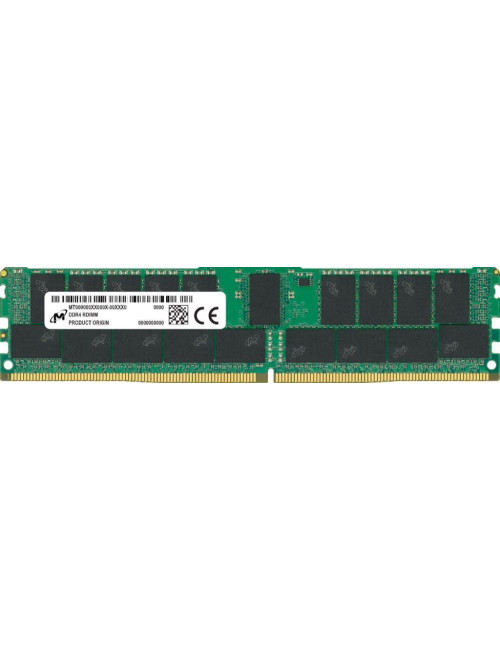 Server Memory Module|MICRON|DDR4|32GB|RDIMM/ECC|3200 MHz|CL 22|1.2 V|MTA18ASF4G72PDZ-3G2R