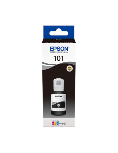 Epson 101 EcoTank BK Ink Bottle, Black