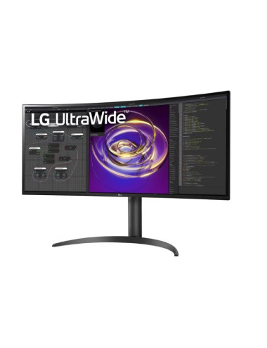 LCD Monitor|LG|34WP85CP-B|34"|Curved/21 : 9|Panel IPS|3440x1440|21:9|5 ms|Speakers|Tilt|34WP85CP-B