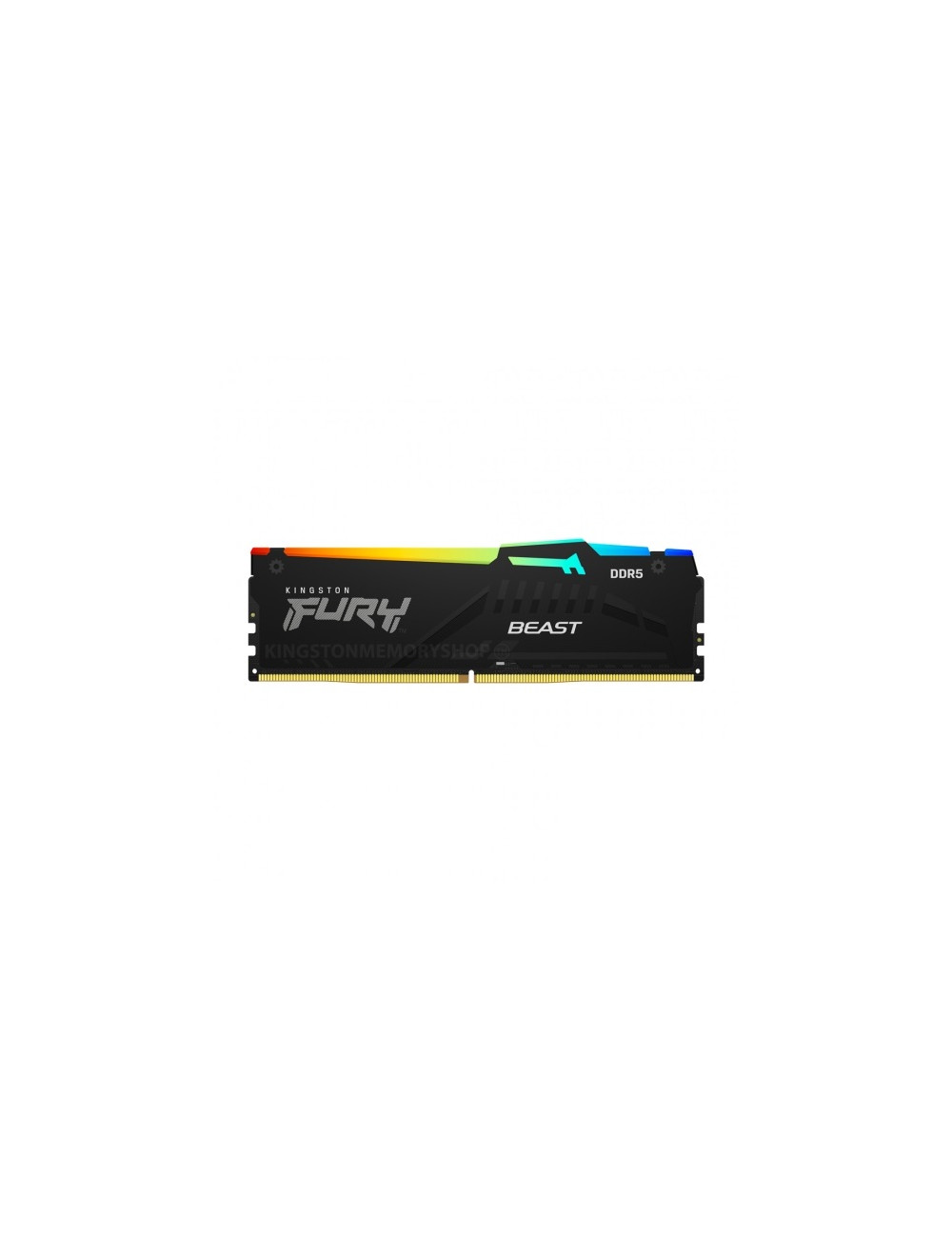 Kingston Fury Beast RGB 16 GB, DDR5, 5200 MHz, PC/server, Registered No, ECC No, 1x16 GB