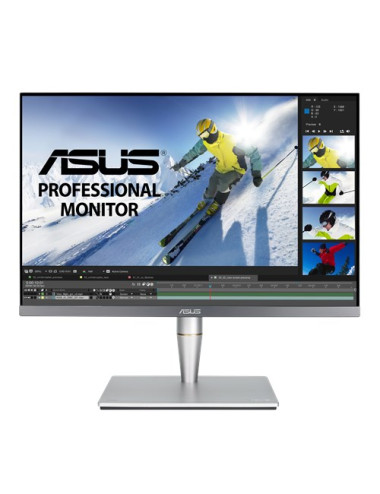 Asus ProArt HDR Professional LCD PA24AC 24.1 ", IPS, WUXGA, 1920 x 1200 pixels, 16:10, 5 ms, 350 cd/m , Gray, HDR-10, 100% sRGB,