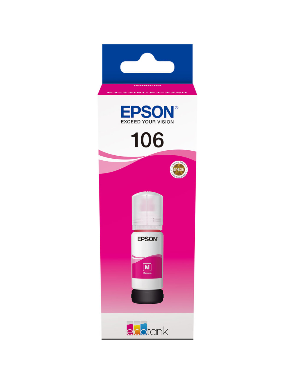 Epson Ecotank 106 Ink Bottle, Magenta