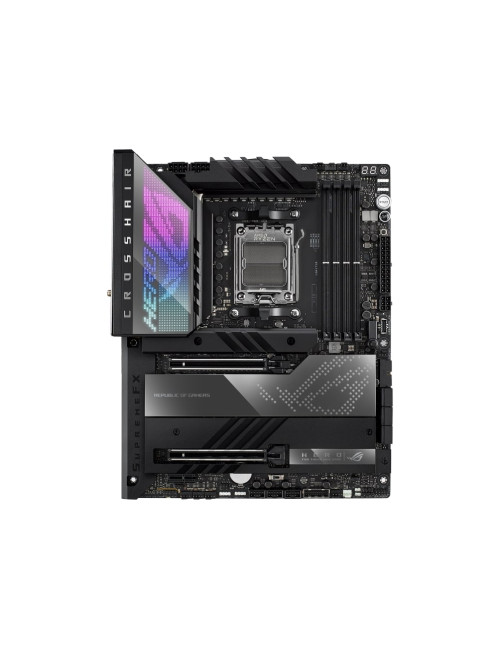 Asus ROG CROSSHAIR X670E HERO Processor family AMD, Processor socket AM5, DDR5 DIMM, Memory slots 4, Supported hard disk drive i