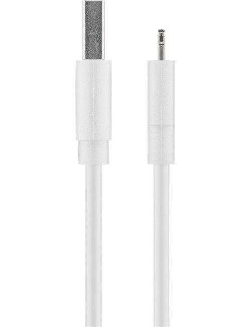 Goobay Lightning USB charging and sync cable 54600 White, USB 2.0 male (type A), Apple Lightnin male (8-pin)