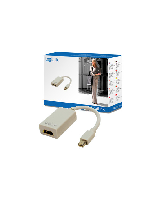 Logilink Adapter Mini DisplayPort to HDMI with Audio: HDMI A, Mini DisplayPort