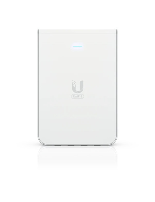 Ubiquiti WiFi 6 access point with a built-in PoE switch U6-IW 802.11ax, 2.4 GHz/5 GHz, 10/100/1000 Mbit/s, Ethernet LAN (RJ-45) 