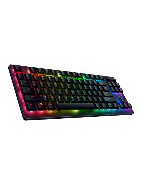 Razer Gaming Keyboard Deathstalker V2 Pro Tenkeyless RGB LED light, US, Wireless, Black, Optical Switches (Linear)