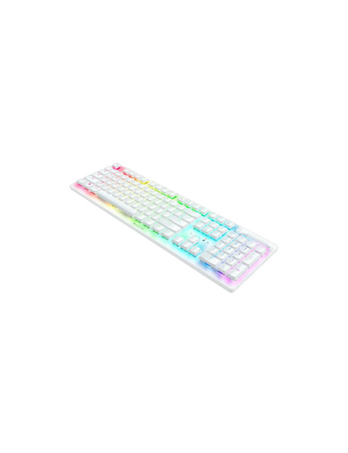 Razer Optical Gaming Keyboard Deathstalker V2 Pro RGB LED light, US, Wireless, White, Purple Switch