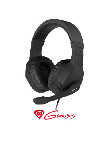 Genesis Built-in microphone, Black, Gaming Headset Argon 200, NSG-0902, Wired