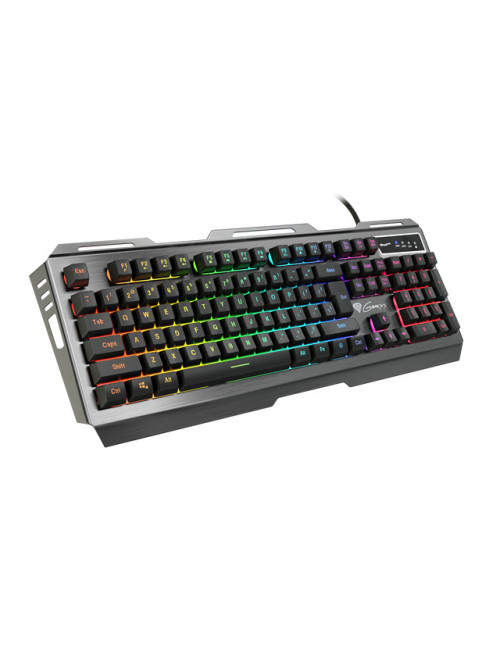 Genesis Rhod 420 Gaming keyboard, RGB LED light, US, Wired, Black