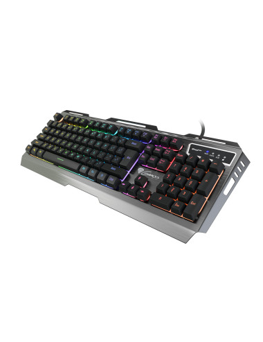 Genesis Rhod 420 Gaming keyboard, RGB LED light, US, Wired, Black