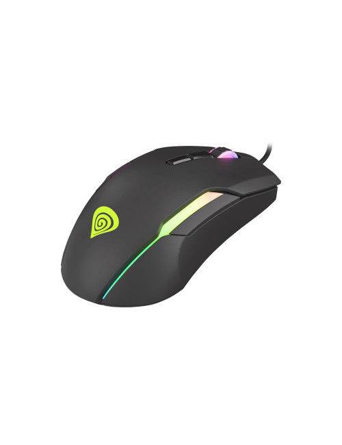 GENESIS Xenon 220 Gaming Mouse, 500 - 6400DPI, Wired, Black