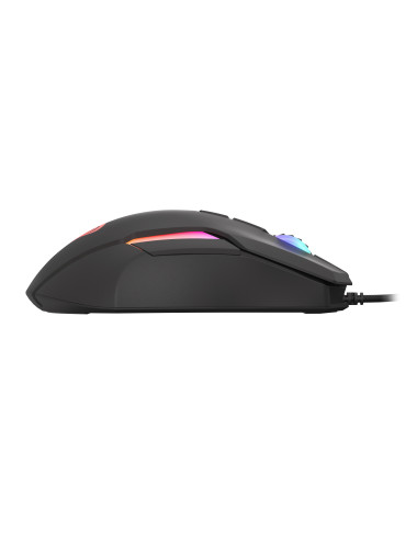 GENESIS Xenon 220 Gaming Mouse, 500 - 6400DPI, Wired, Black