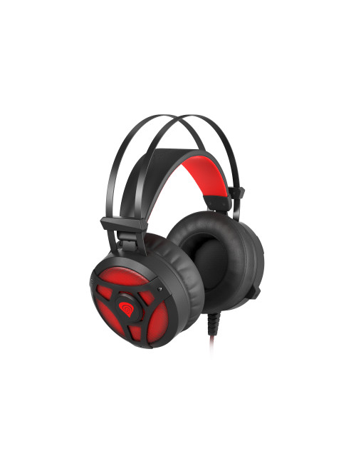 Genesis Gaming Headset Neon 360 Stereo Built-in microphone, Black/Red, Wired