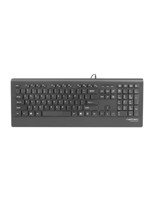 Natec Keyboard, Barracuda, US Layout, Slim