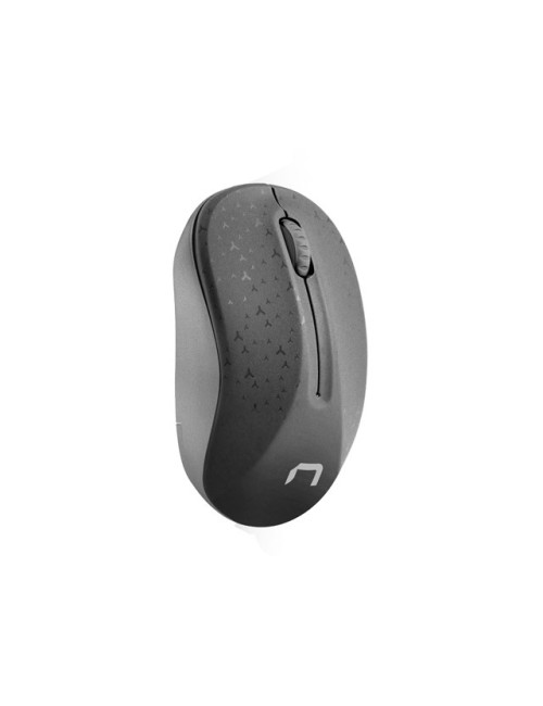 Natec Mouse, Toucan, Wireless, 1600 DPI, Optical, Black-Grey