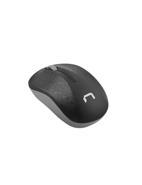 Natec Mouse, Toucan, Wireless, 1600 DPI, Optical, Black-Grey