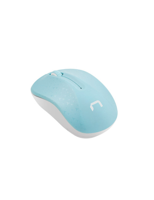 Natec Mouse, Toucan, Wireless, 1600 DPI, Optical, Blue/White