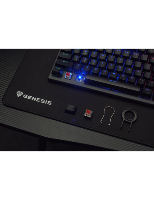 Genesis THOR 303 TKL, Mechanical Gaming Keyboard, RGB LED light, US, Black, Wired, USB Type-A