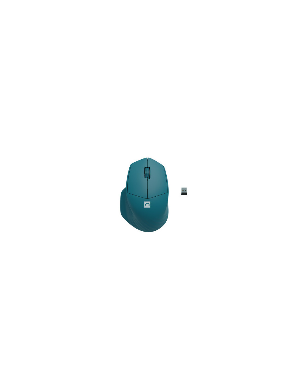 Natec Mouse Siskin 2 Wireless, Blue, USB Type-A