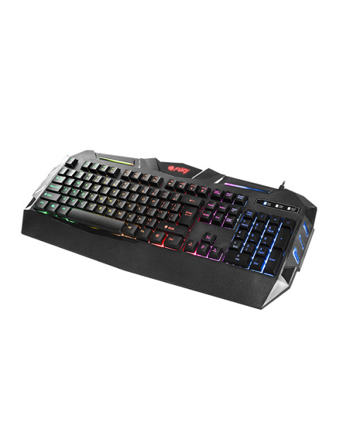 FURY Spitfire Gaming Keyboard, US Layout, Wired, Black