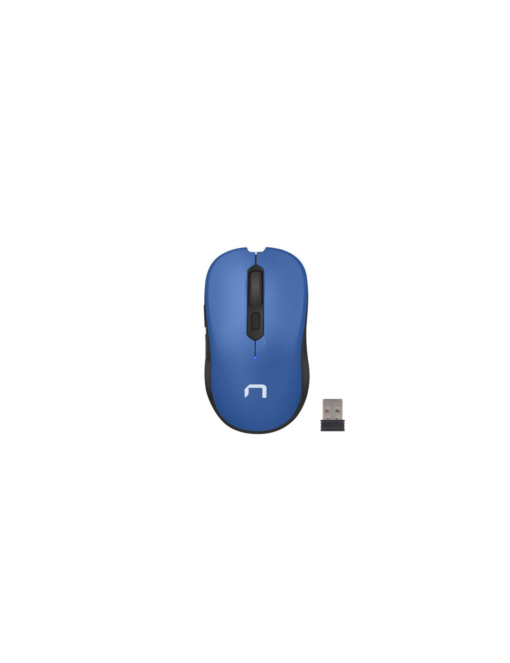 Natec Mouse, Robin, Wireless, 1600 DPI, Optical, Blue