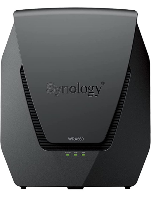 Synology Dual-Band Wi-Fi 6 Router WRX560 802.11ax, 600+2400 Mbit/s, 10/100/1000 Mbit/s, Ethernet LAN (RJ-45) ports 4, MU-MiMO No