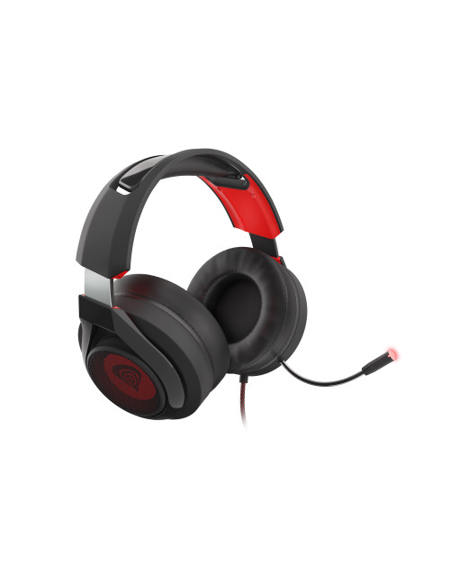 GENESIS Gaming Headset RADON 610, Wired, Balck/Red