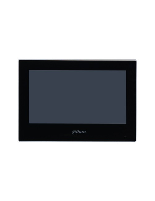 IP domofono monitorius 7 colių, PoE, veikia tik SIP protokolu, juodas VTH2621GP