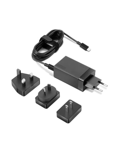 Lenovo Travel Adapter USB-C AC Black, 65 W