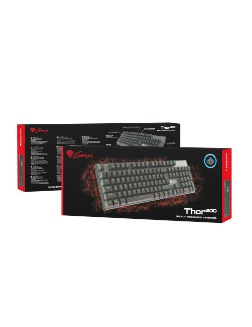 Genesis Thor 300, Gaming keyboard, US