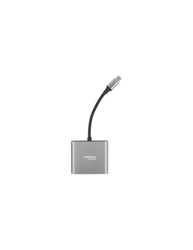 Natec Multi-Port Adapter, Fowler, USB-C, HDMI, USB 3.0