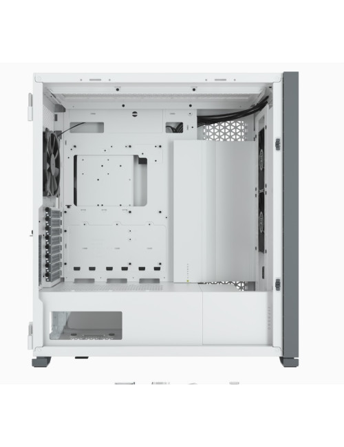 Corsair Tempered Glass PC Case 7000D AIRFLOW Side window, White, Full-Tower, Power supply included No