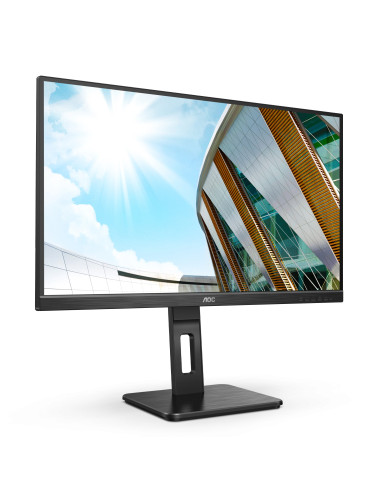 AOC Monitor U27P2 27 ", IPS, UHD, 3840 x 2160, 16:9, 4 ms, 350 cd/m , Black, Headphone out (3.5mm), 60 Hz