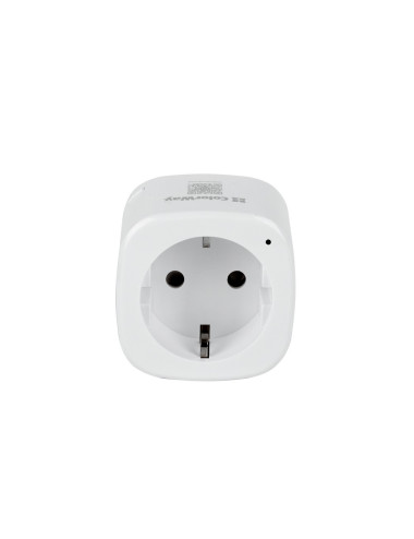 ColorWay Wi-Fi Smart Socket Schedule, Timer, Energy monitoring, White, 220 V, 3680 W