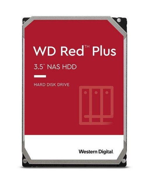 HDD|WESTERN DIGITAL|Red Plus|4TB|SATA|256 MB|5400 rpm|3,5"|WD40EFPX