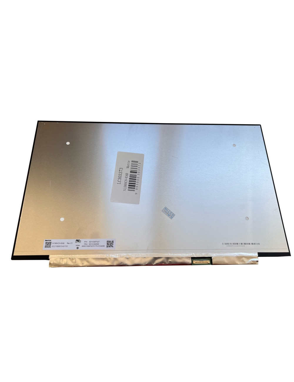 LCD Touch Screen 15.6" 1920x1080, FHD, LED, SLIM, matte, 40pin (right), A+