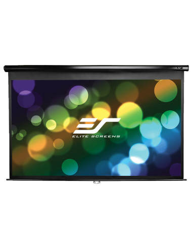 Elite Screens Manual Series M135UWH2 Diagonal 135 ", 16:9, Viewable screen width (W) 299 cm, Black