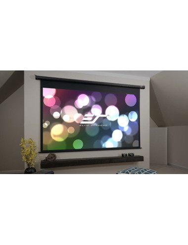 Elite Screens Manual Series M135UWH2 Diagonal 135 ", 16:9, Viewable screen width (W) 299 cm, Black