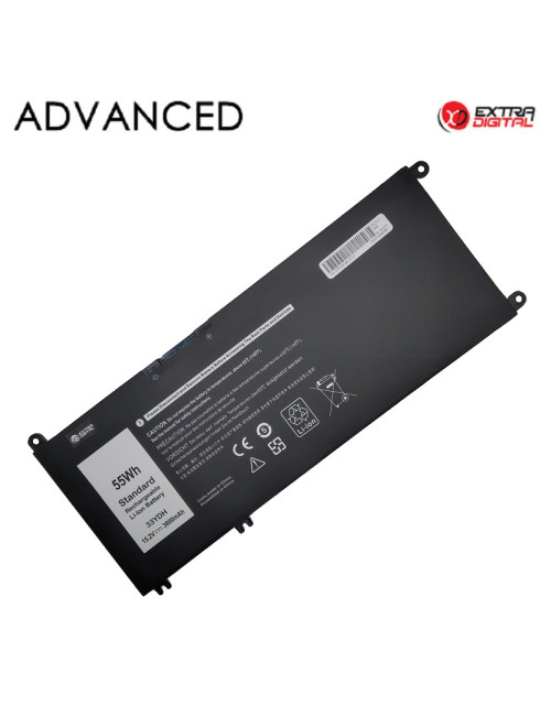 Notebook Battery DELL 33YDH, 55Wh, Extra Digital Advanced