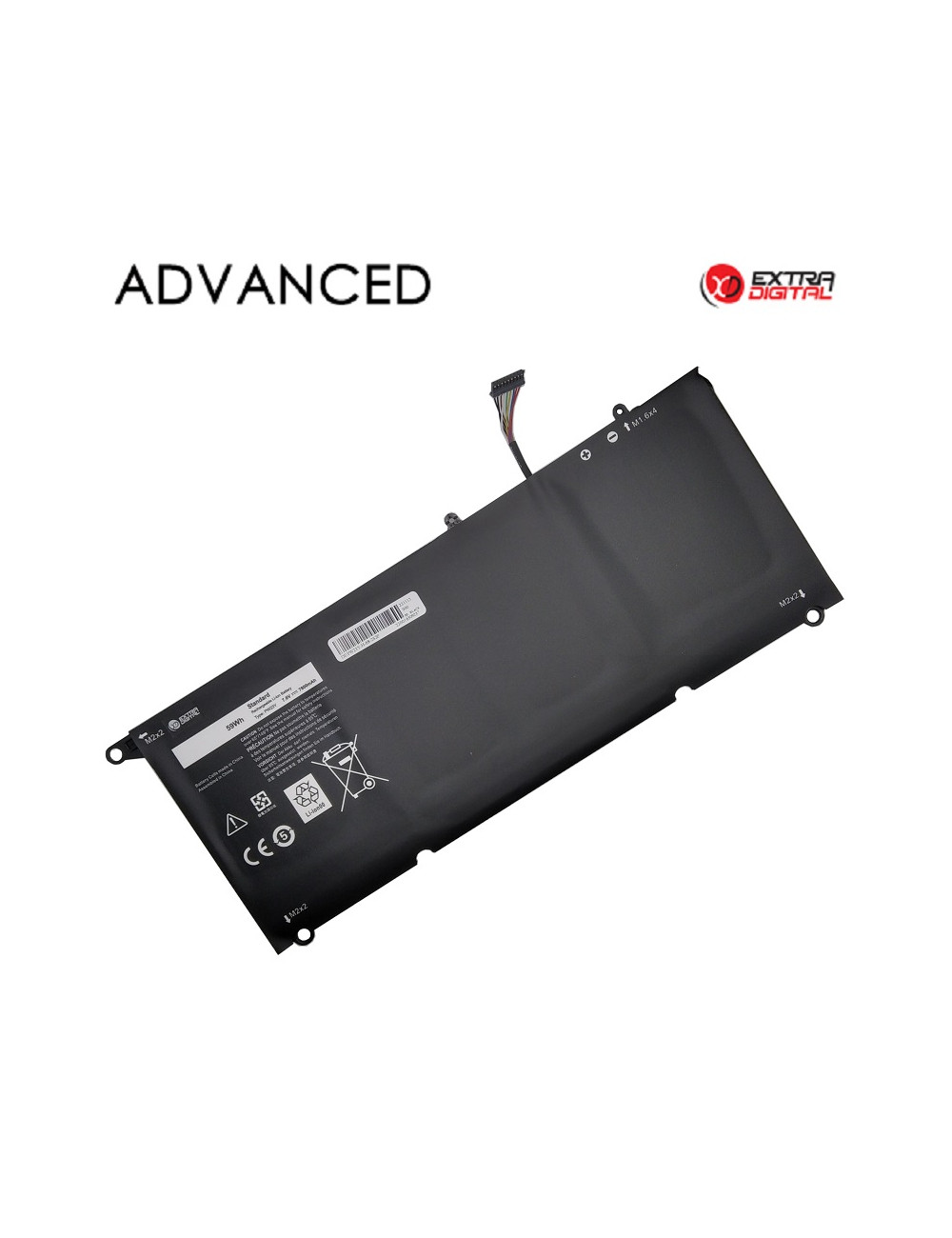 Notebook battery DELL PW23Y, Extra Digital Advanced