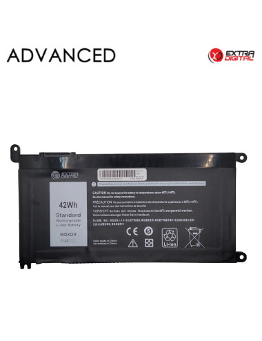 Notebook battery DELL WDX0R, 42Wh, Extra Digital Advanced