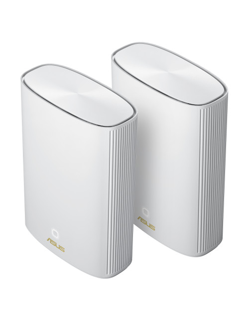 Asus ZenWiFi AX Hybrid (XP4) (2pk White) 802.11ax, 574+1201 Mbit/s, Ethernet LAN (RJ-45) ports 2, Mesh Support Yes, MU-MiMO Yes,