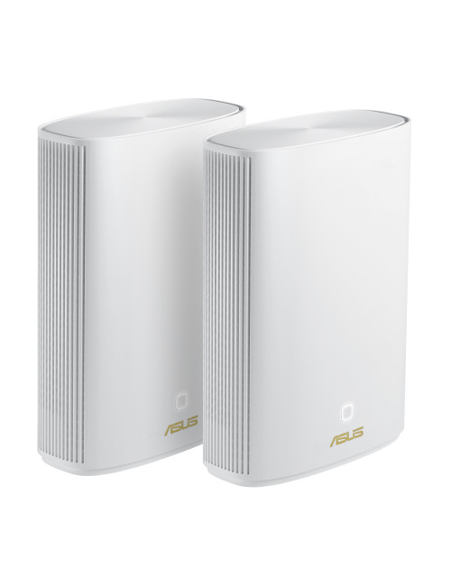 Asus ZenWiFi AX Hybrid (XP4) (2pk White) 802.11ax, 574+1201 Mbit/s, Ethernet LAN (RJ-45) ports 2, Mesh Support Yes, MU-MiMO Yes,