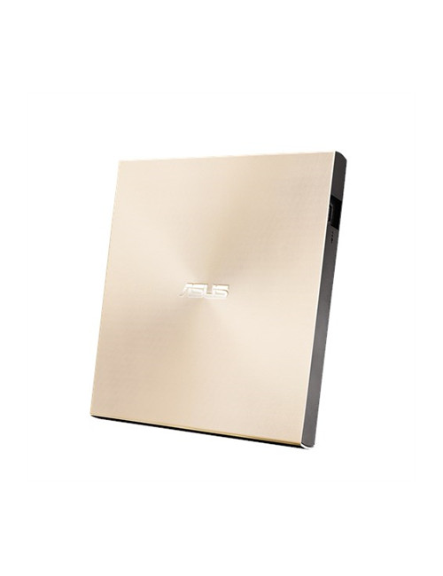 Asus ZenDrive U9M Interface USB 2.0, DVD RW, CD read speed 24 x, CD write speed 24 x, Gold