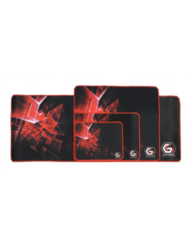 Gembird MP-GAMEPRO-L Gaming mouse pad PRO, Large Black/Red, 400 x 450 x 3 mm