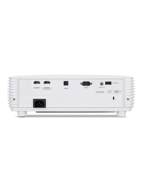 Acer Projector H6830BD 4K UHD (3840 x 2160), 3800 ANSI lumens, White, Lamp warranty 12 month(s)