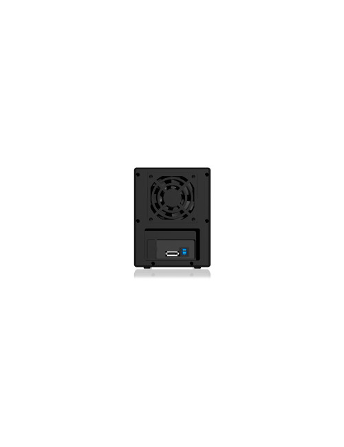 ICY BOX IB-3640SU3, external 4-bay JBOD system for 3,5 SATA I/II/III HDD, USB 3.0 + eSATA, black